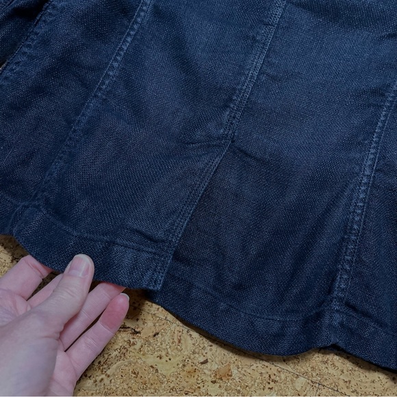 J. Crew Black Washed 100% Linen Academy Jacket 3 Button Blazer Sz XS - Picture 10 of 15